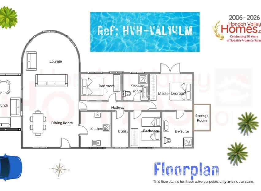 Herverkoop - Villa - Hondón de las Nieves