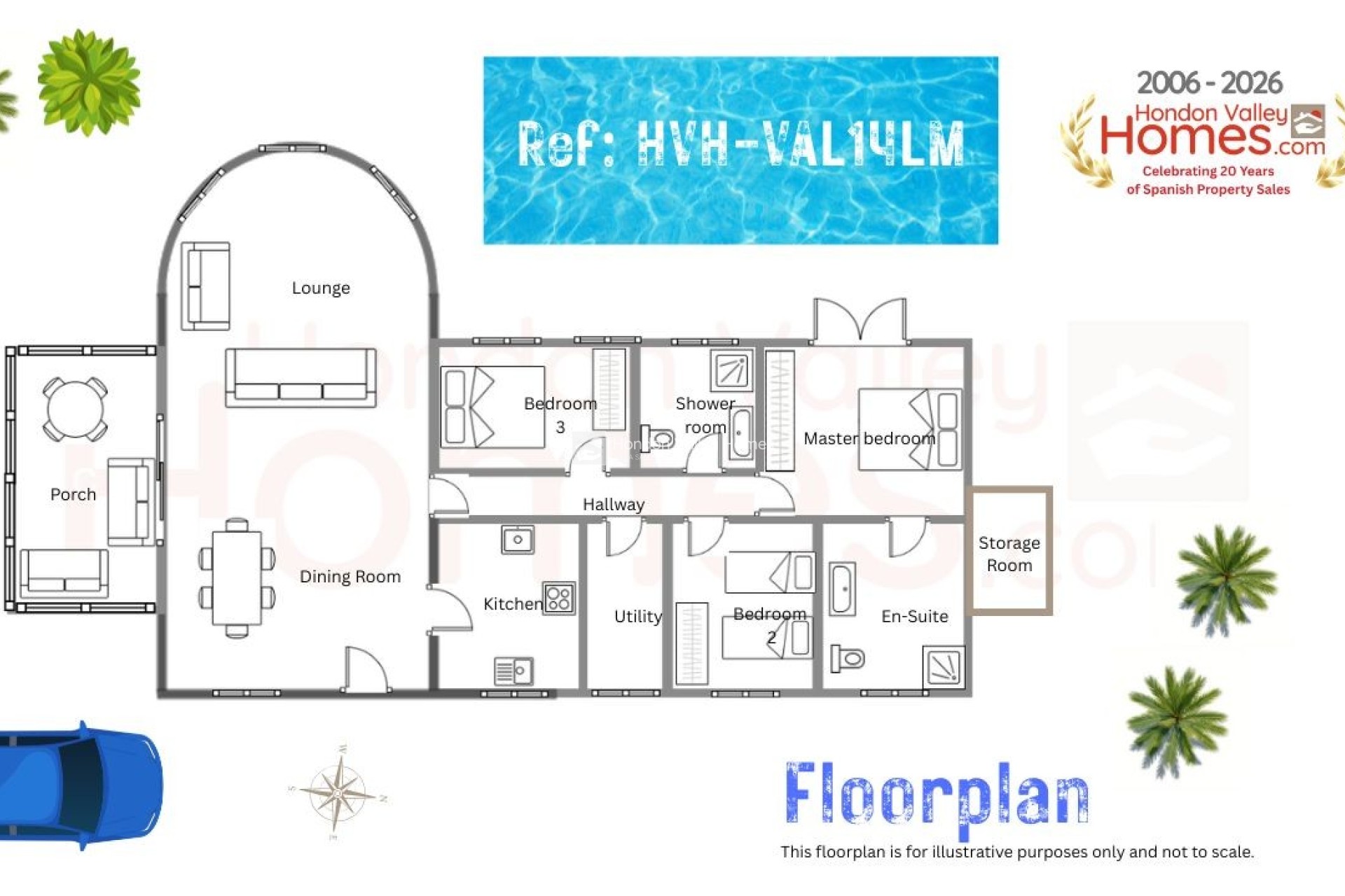 Herverkoop - Villa - Hondón de las Nieves