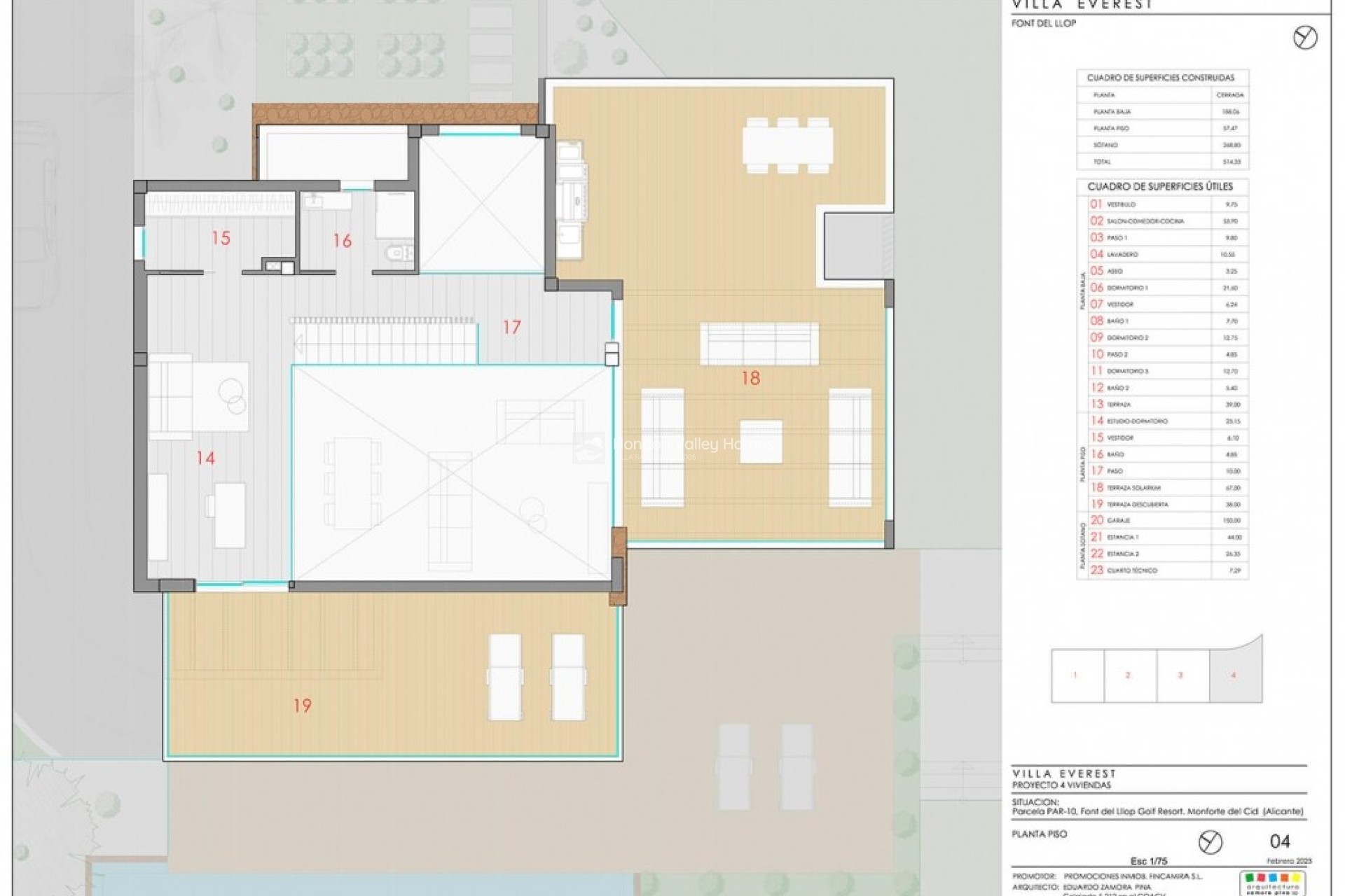 Neubau / In Entwicklung - Villa - Aspe - Font del Llop Golf