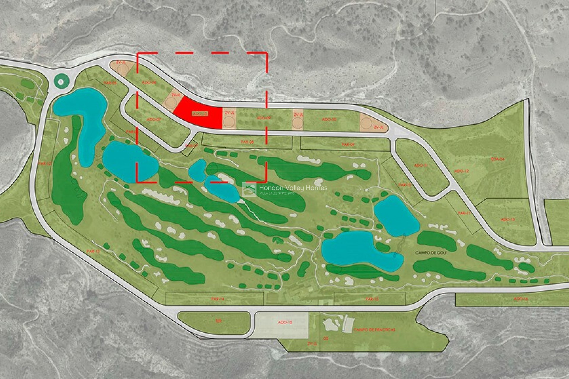 Neubau / In Entwicklung - Wohnung - Aspe - Font del Llop Golf