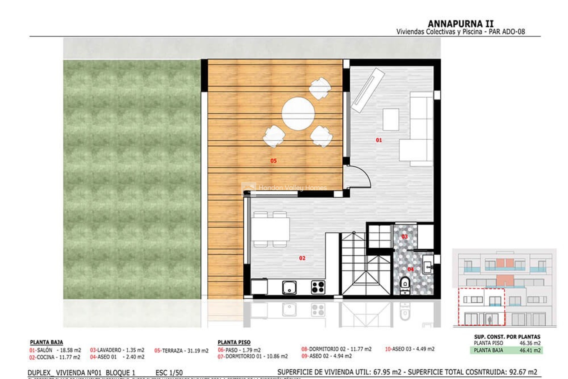 Neubau / In Entwicklung - Wohnung - Aspe - Font del Llop Golf