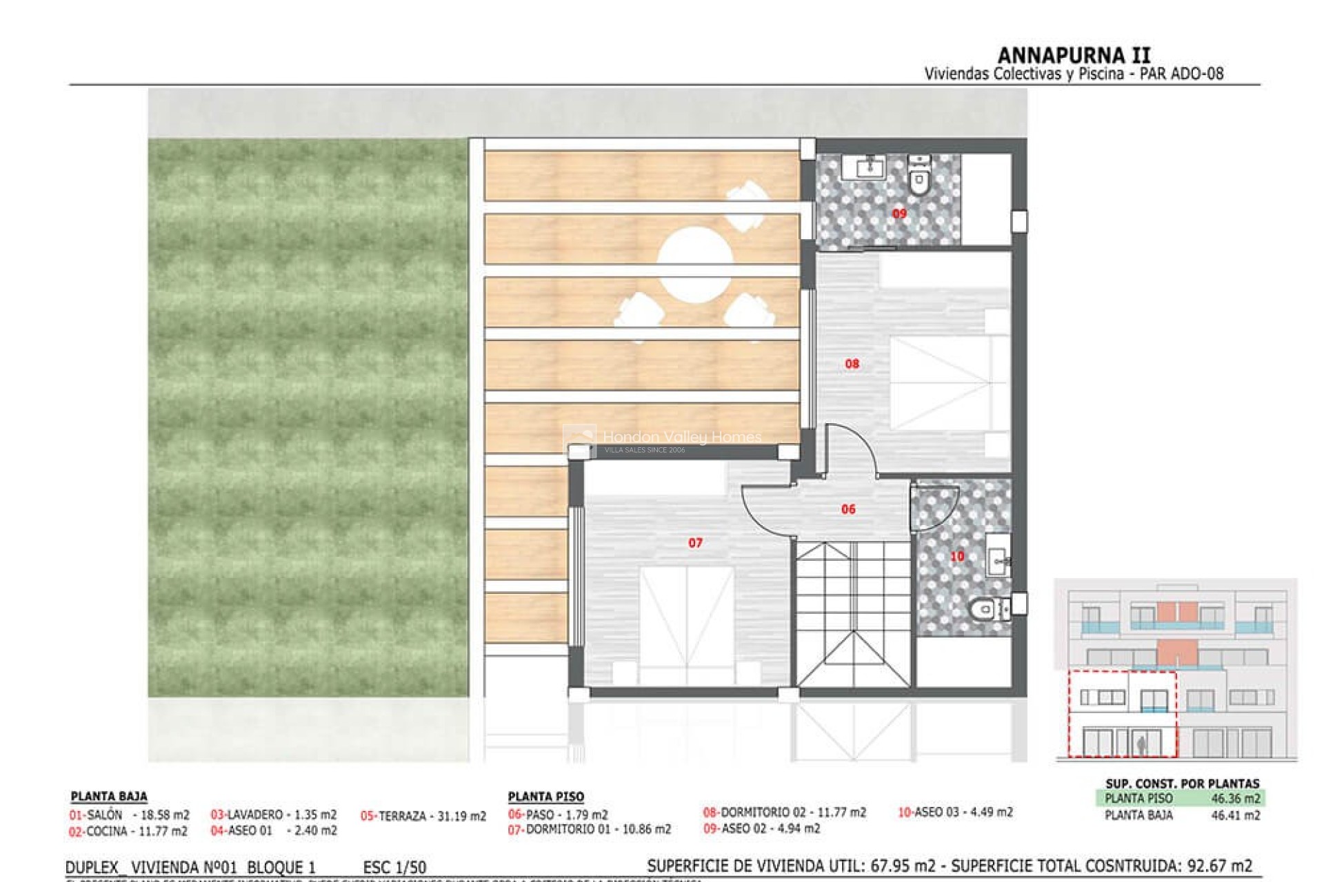 Neubau / In Entwicklung - Wohnung - Aspe - Font del Llop Golf