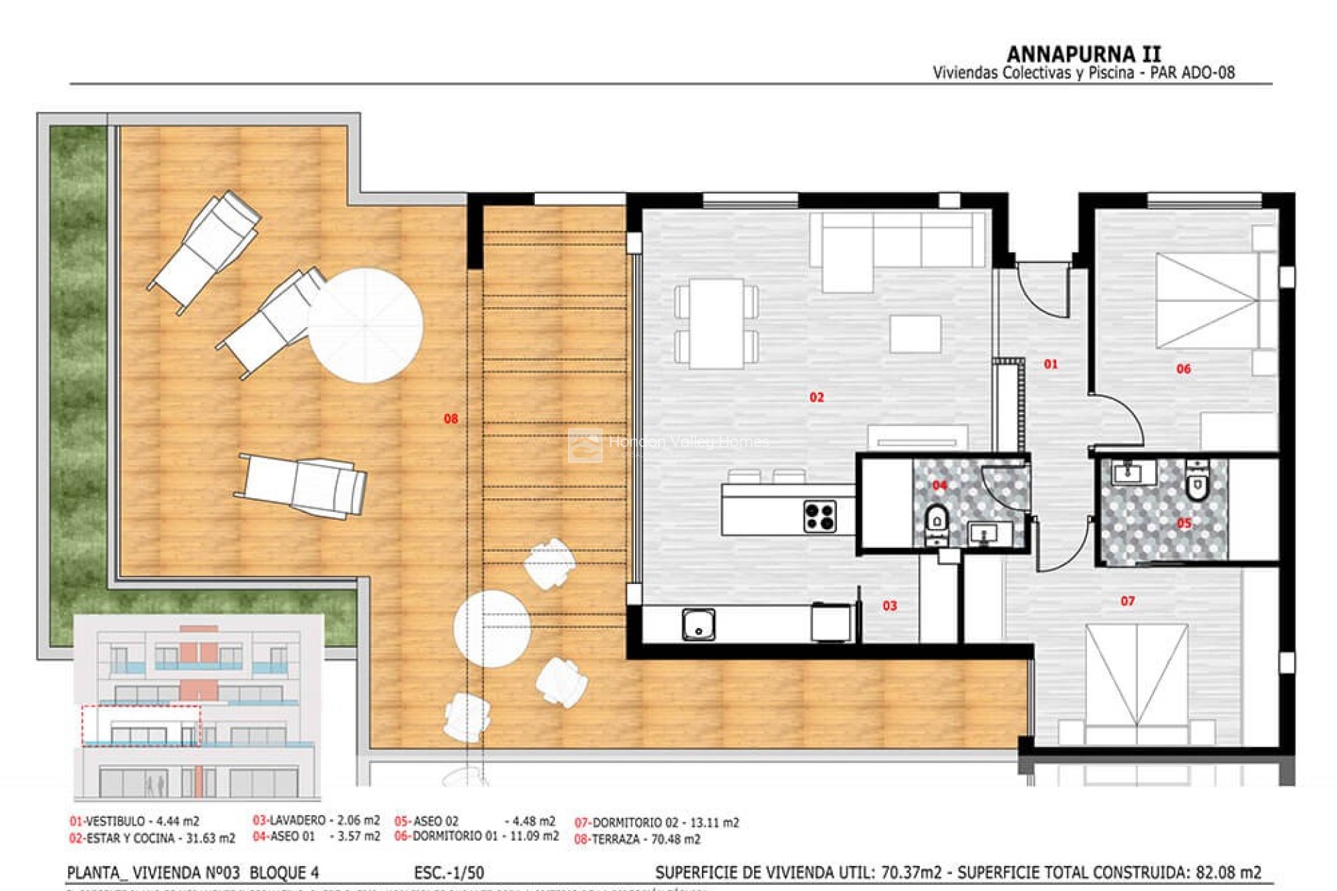 Neuf / En Projet - Appartement - Aspe - Font del Llop Golf