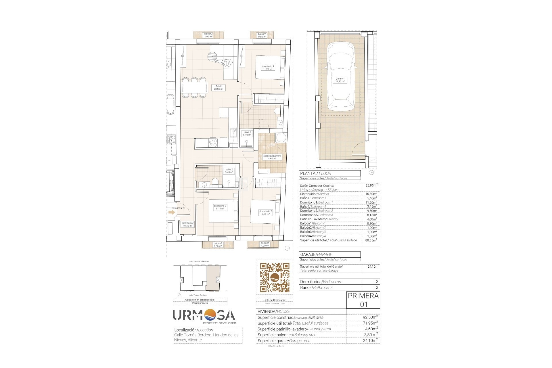 New Build / Off-Plan - 1. Apartment / flat - Hondon De Las Nieves