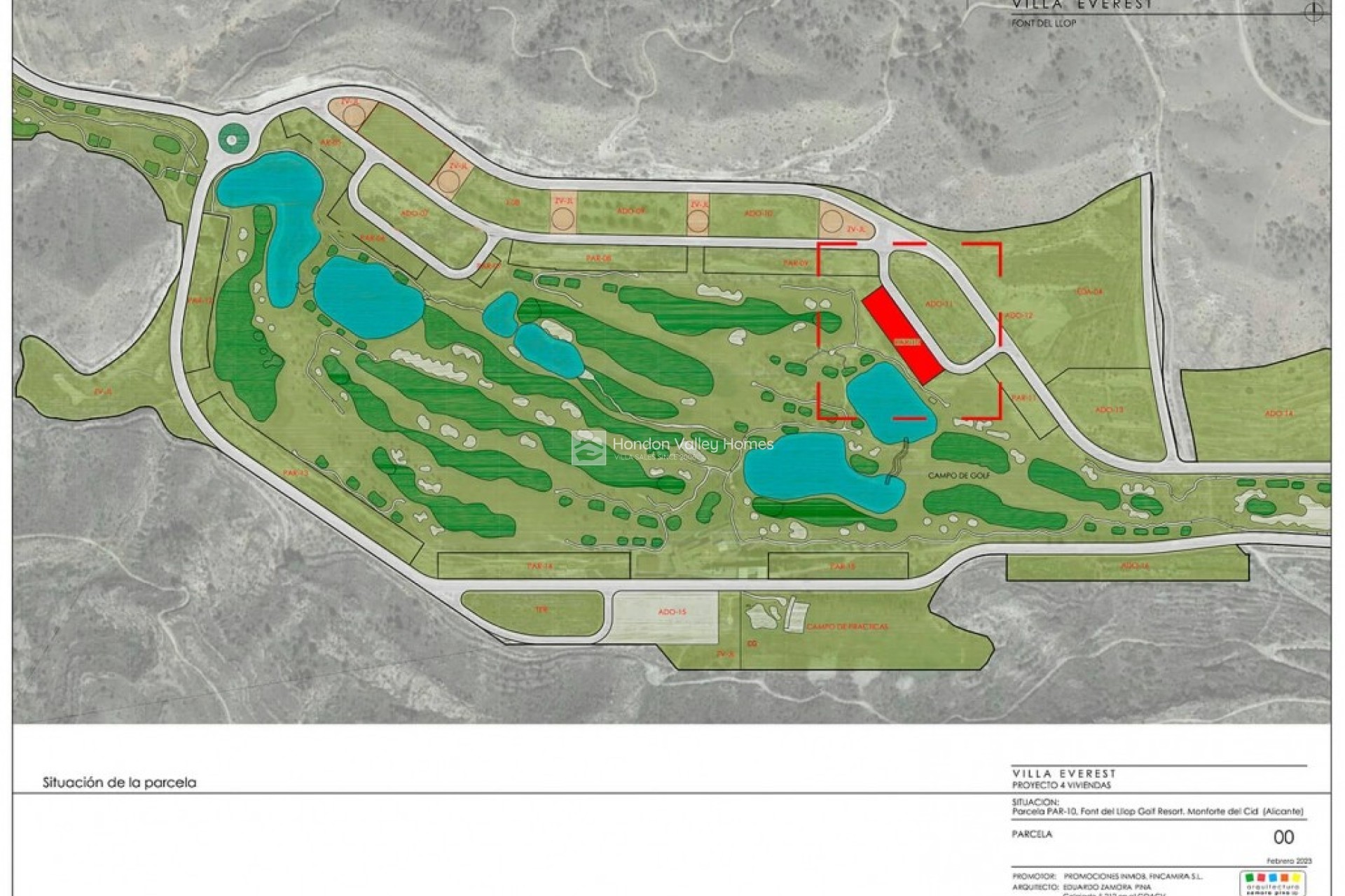 New Build / Off-Plan - Villa - Aspe - Font del Llop Golf