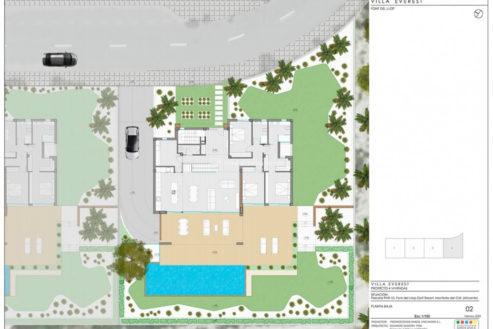 New Build / Off-Plan - Villa - Aspe - Font del Llop Golf