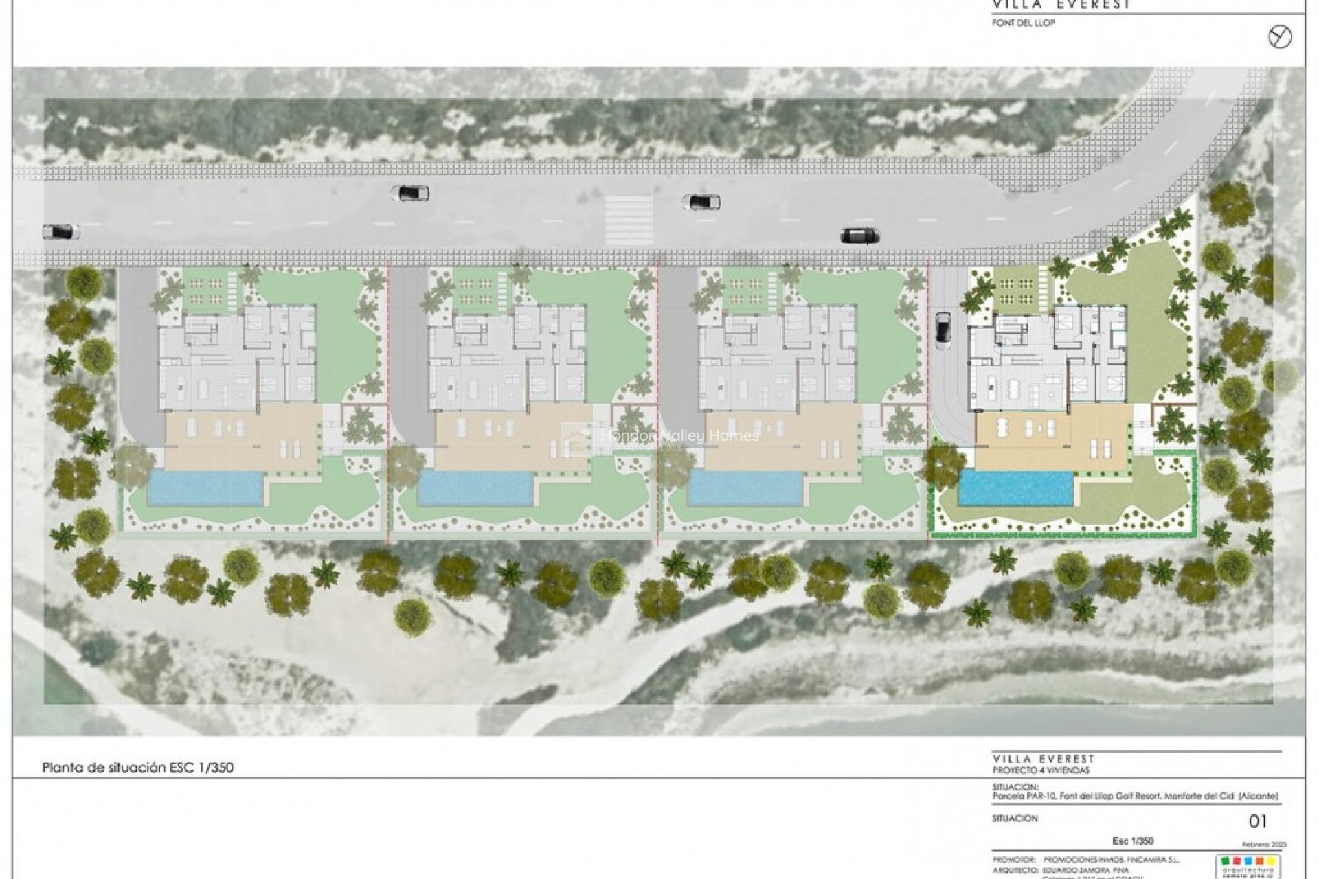 New Build / Off-Plan - Villa - Aspe - Font del Llop Golf