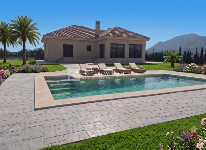 Nieuwbouw / Nieuwbouwproject - Villa - Hondón de las Nieves