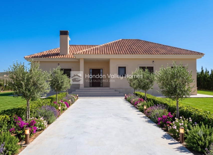 Nieuwbouw / Nieuwbouwproject - Villa - Hondón de las Nieves