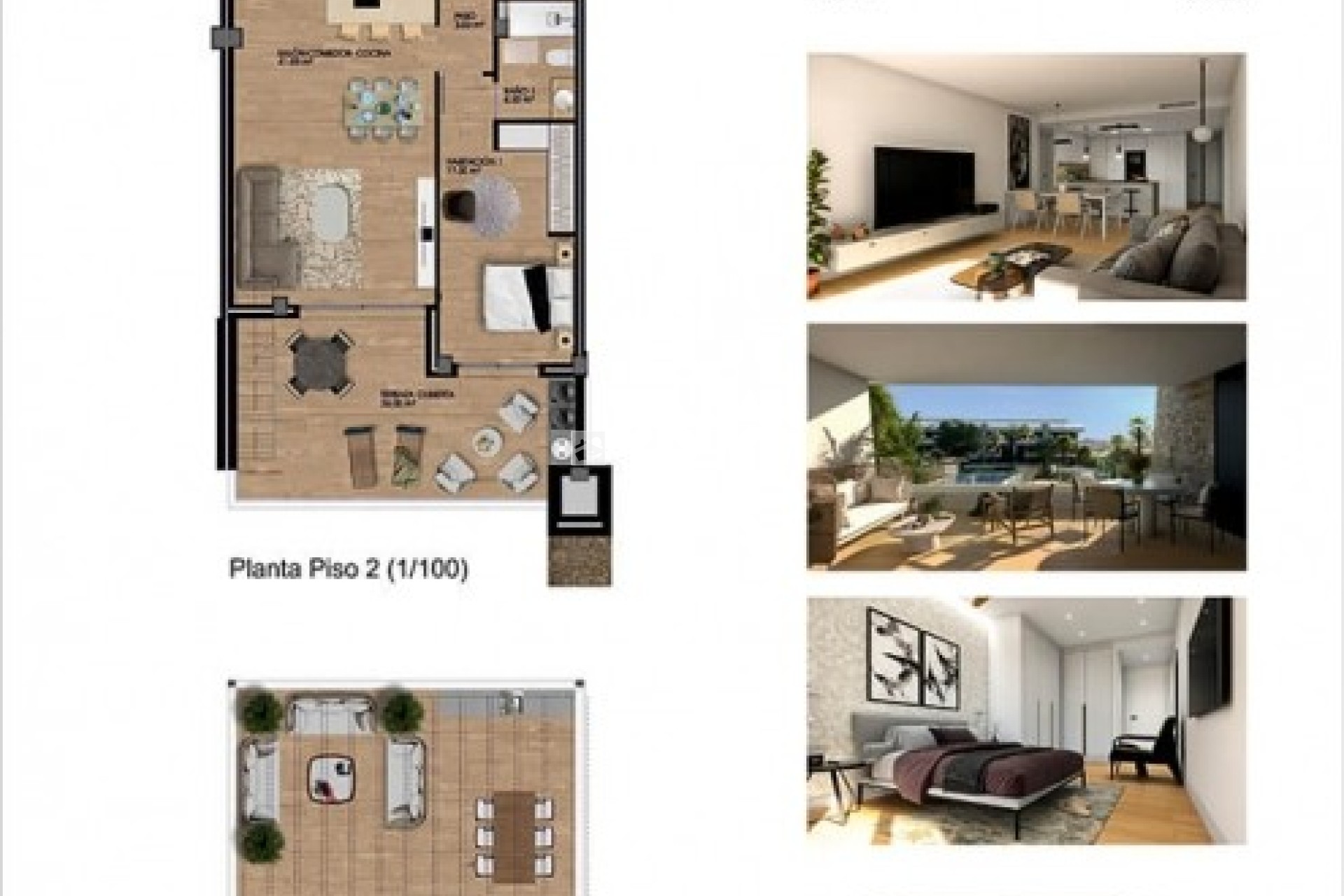 Obra Nueva / En Proyecto - Apartamento / piso - Aspe - Font del Llop Golf