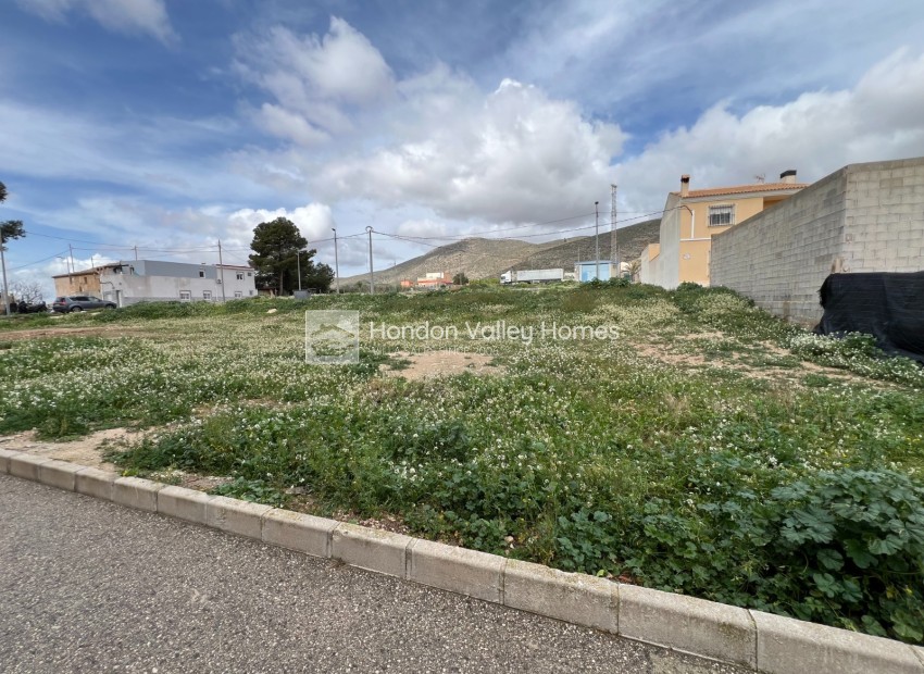 Obra Nueva / En Proyecto - Plot - Hondón de los Fráiles