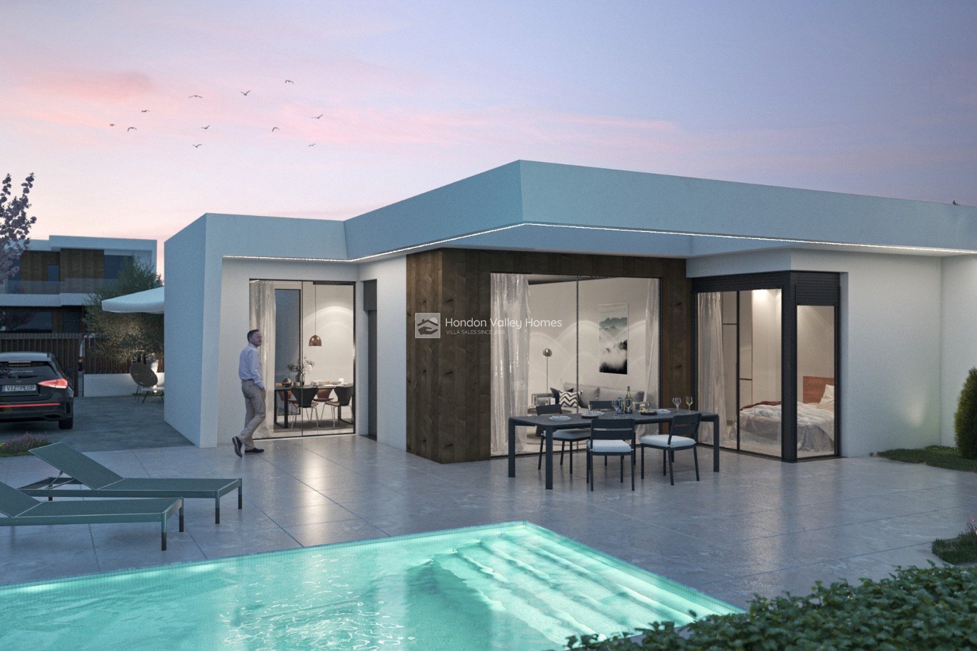 Obra Nueva / En Proyecto - Villa - Altaona Golf Murcia