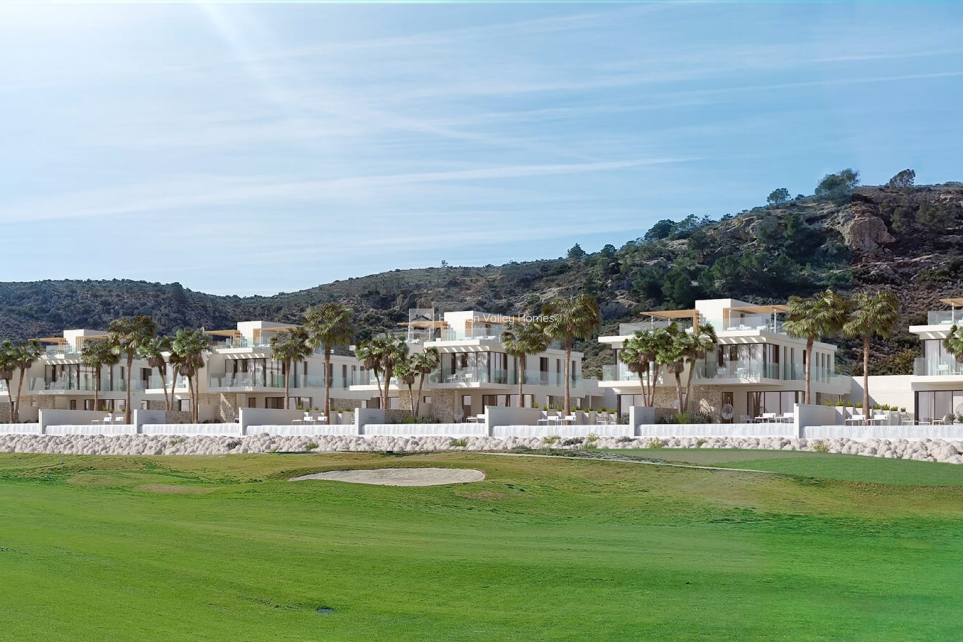 Obra Nueva / En Proyecto - Villa - Aspe - Font del Llop Golf