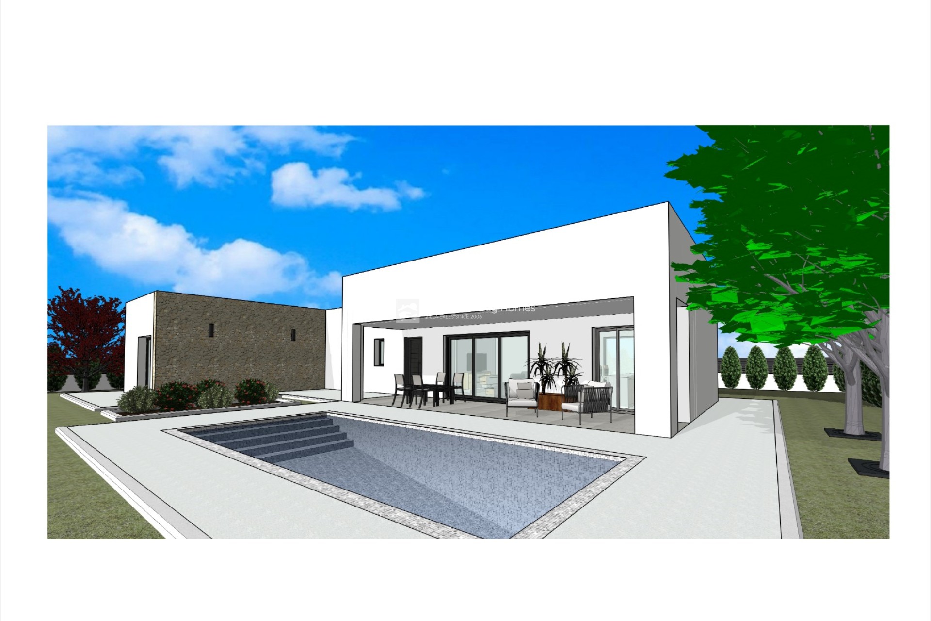 Obra Nueva / En Proyecto - Villa - Aspe