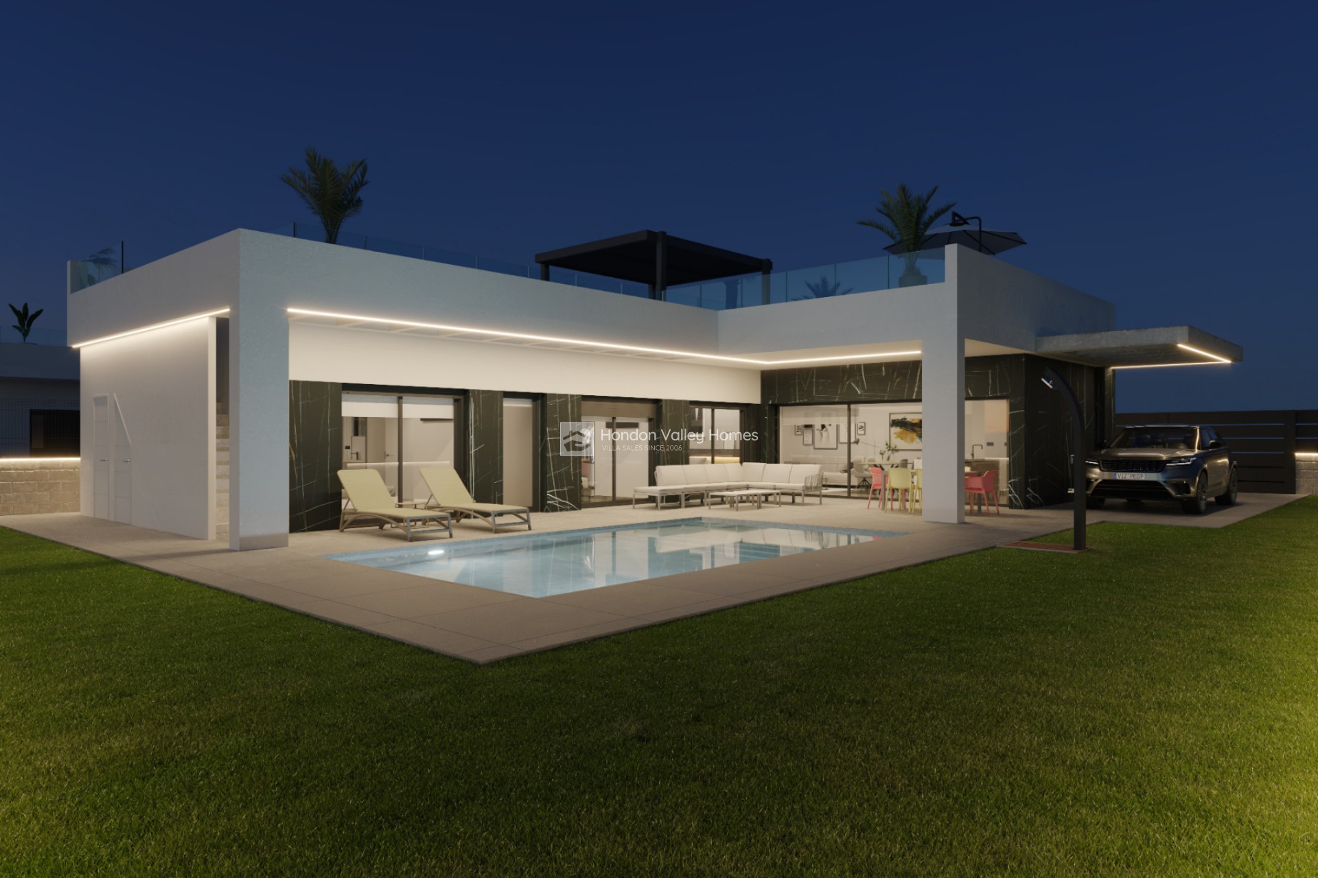 Obra Nueva / En Proyecto - Villa - La Finca Golf