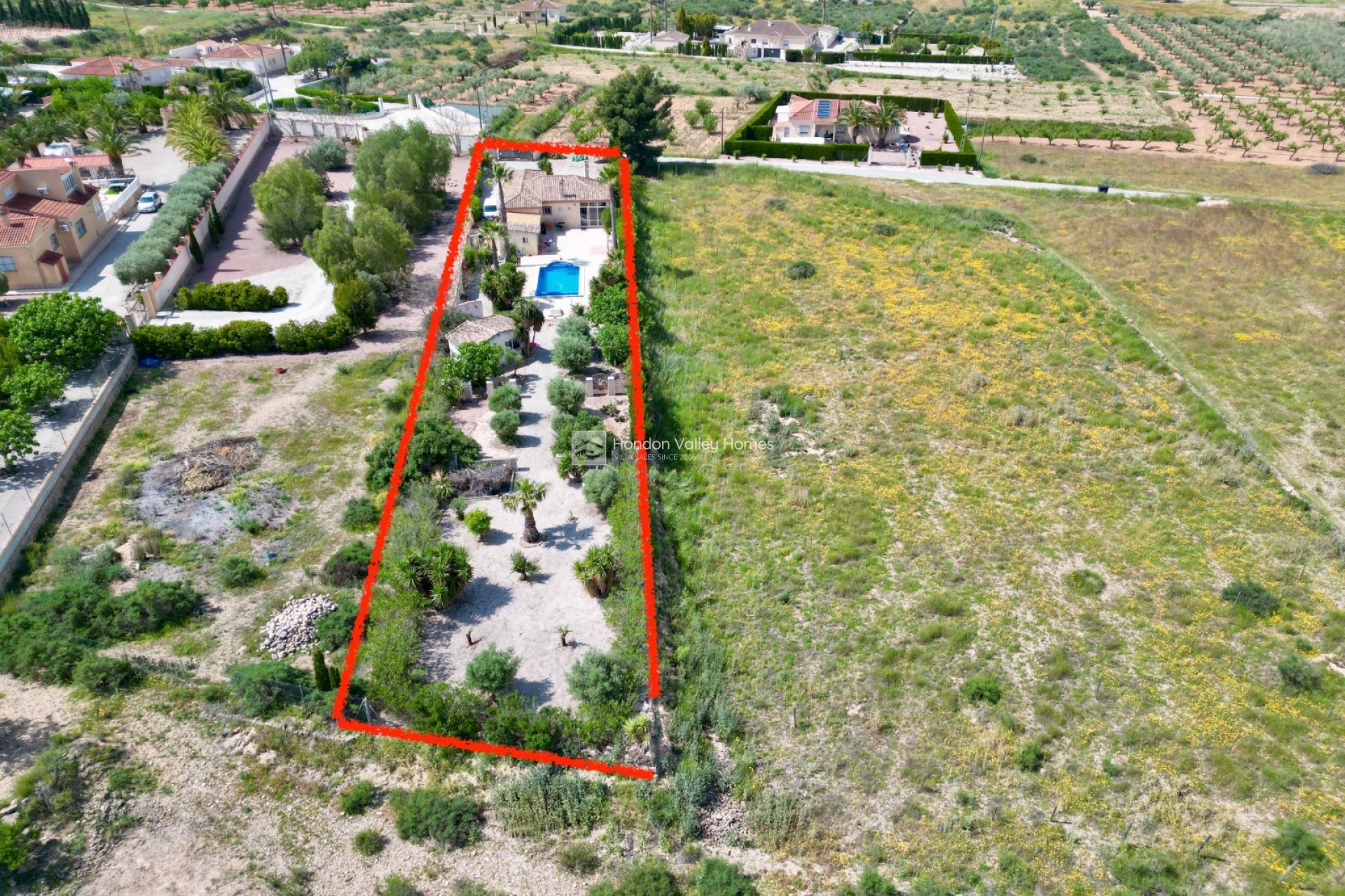 Resale - Detached Villa - Hondón de los Fráiles