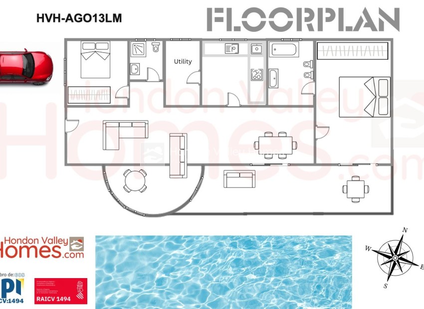 Resale - Villa - Hondón de las Nieves