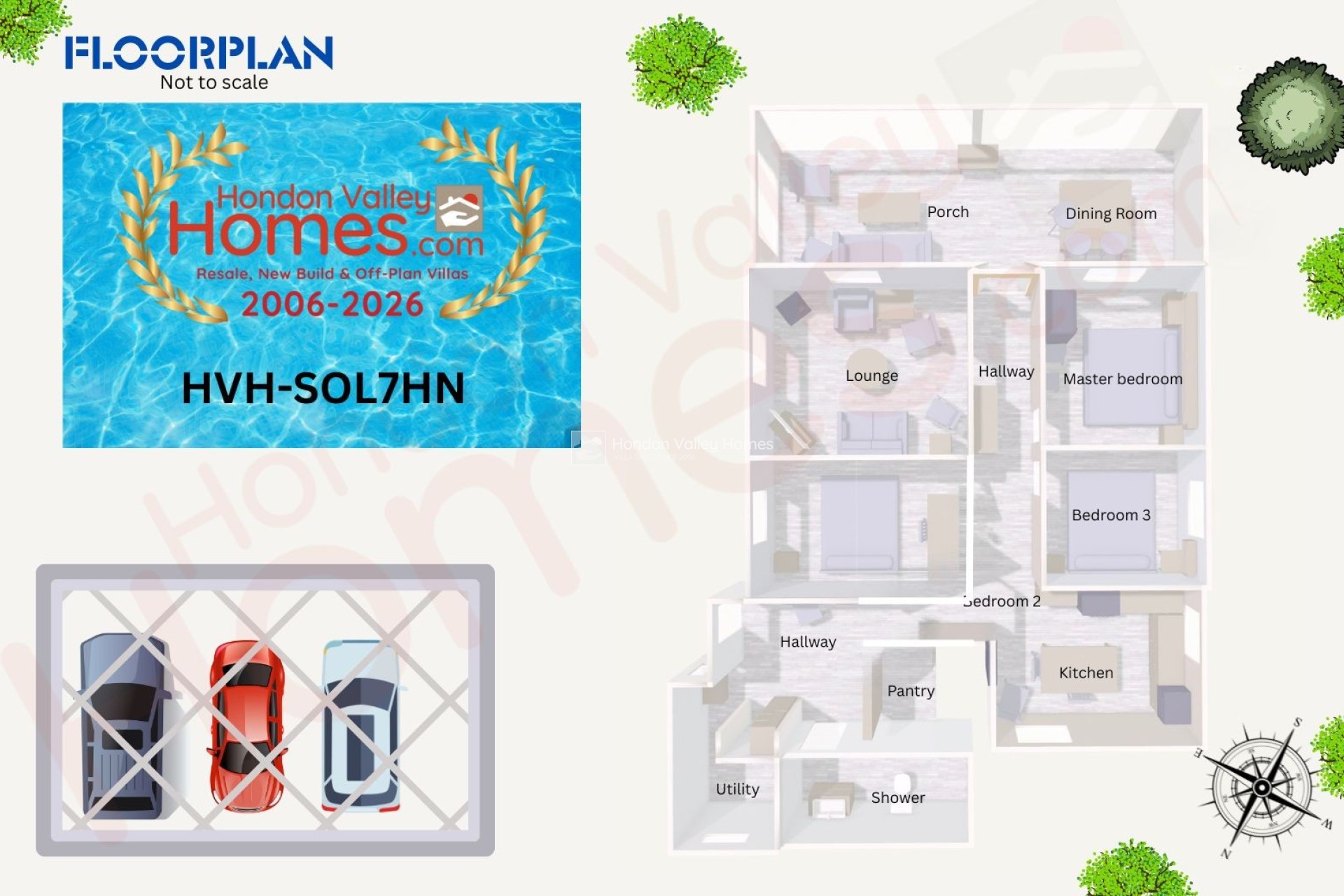 Resale - Villa - Hondón de las Nieves