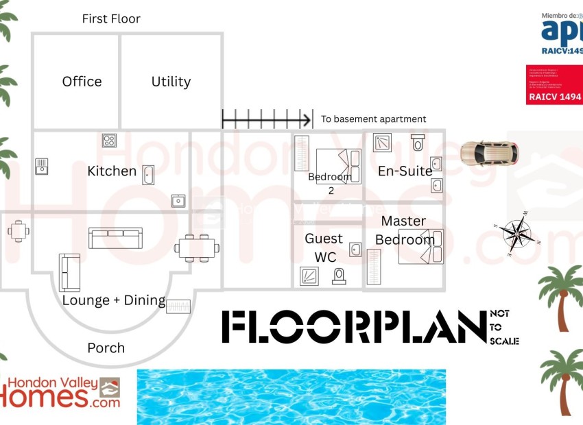 Rynek wtórny - Villa - Hondón de las Nieves