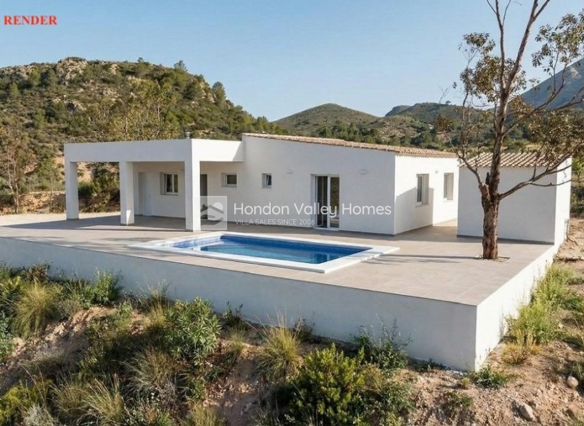 Wiederverkauf - 4. House - Detached Villa - Hondón de las Nieves