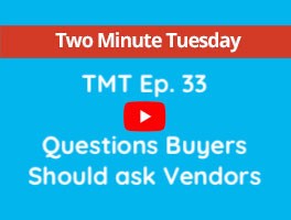 TMT Ep.33 The Questions Buyers Must ALWAYS Ask !