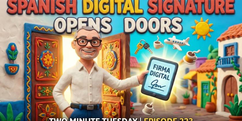TMT Ep.223 How to Get a Digital Signature in Spain ,  The Essential Guide for Residents & Property Owners