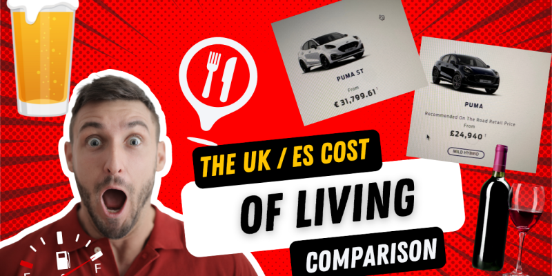 TMT Ep.158 Cost of Living Comparison Alicante vs Nottingham