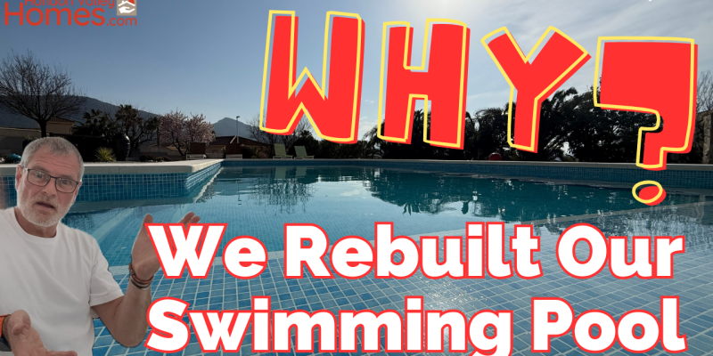 TMT Ep.186.5 Why Would you Rebuild your Spanish Swimming Pool?