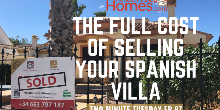 TMT. Ep 87 The True Cost of Selling your Villa