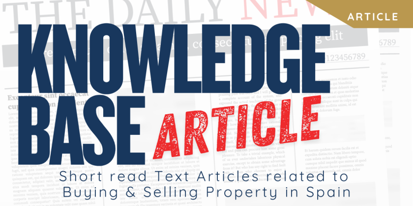 Article 4: The Nota Simple – Whats is it and why is it important in property sales.