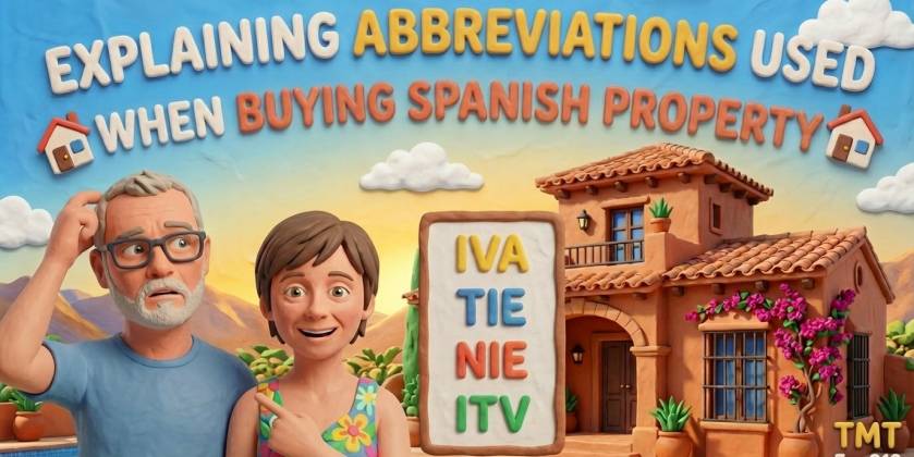 TMT Ep.212 Buying a Spanish Property.? Learn these abbreviations now.