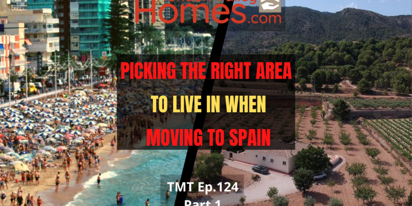 TMT Ep.124 Choosing the Right Area to Live.