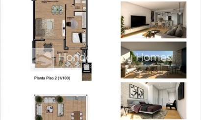 New Build / Off-Plan - Apartment / flat - Aspe - Font del Llop Golf