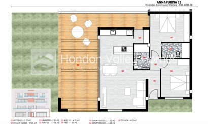 New Build / Off-Plan - Apartment / flat - Aspe - Font del Llop Golf