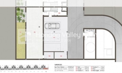 Obra Nueva / En Proyecto - Villa - Aspe - Font del Llop Golf